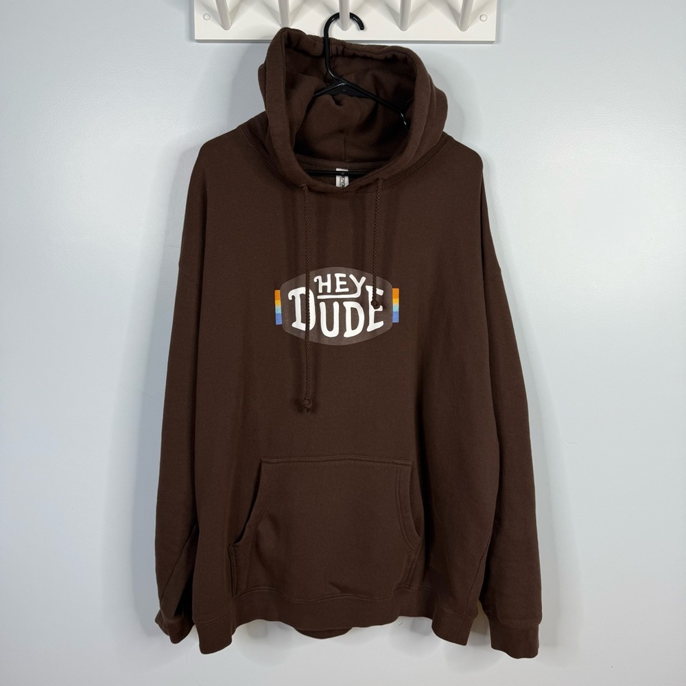Hey Dude Men’s Brown Hoodie